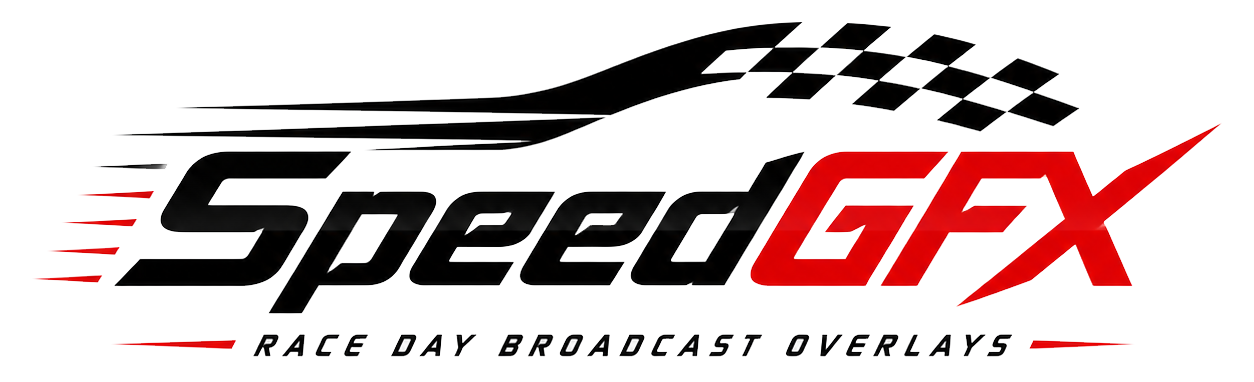SpeedGFX Race Day Broadcast Overlays